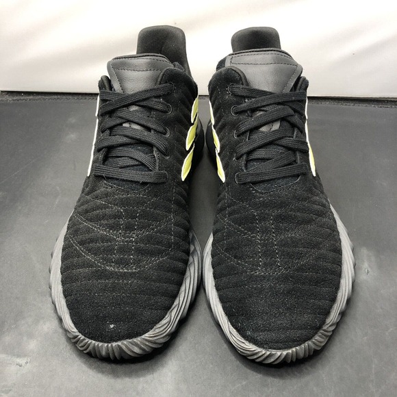 ADIDAS Sobakov Soccer Black Semi Frozen Yellow EE4398 Mens 9.5 Fast Ship main image 6